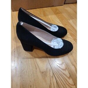 Bandolino Women's Pump Shoe Black Suede Size 5 M